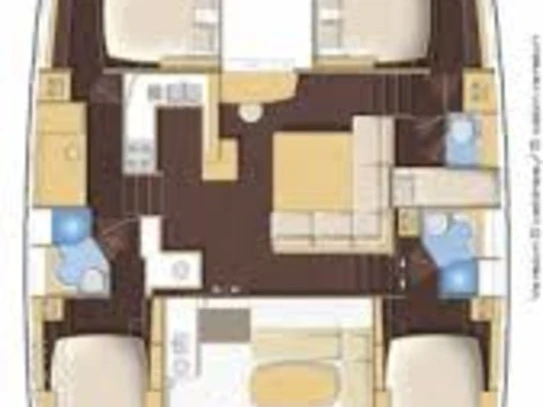 Wynajmij Katamaran z lub bez skippera Lagoon w Corazón de Jesús Island