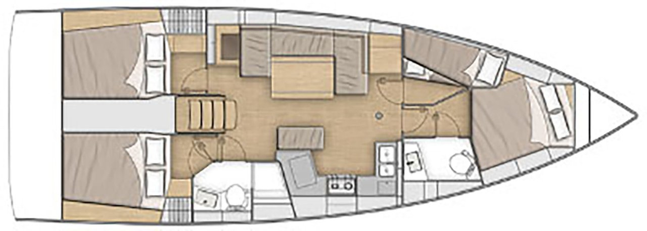 Wynajmij Bénéteau Oceanis 40.1 w Bormes-les-Mimosas