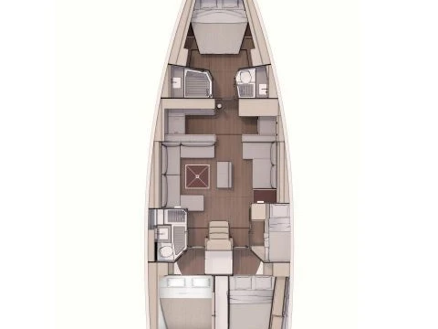 Wynajem Żaglowiec w Road Town - Dufour Dufour 530