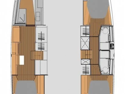 Wynajem Katamaran w Frenchtown - Fountaine Pajot Elba 45