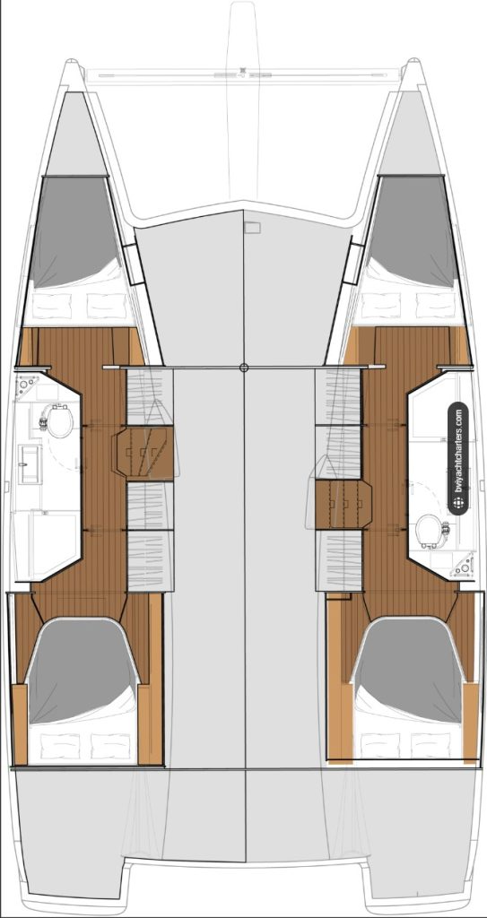 Wynajmij Fountaine Pajot Lucia 40 w Frenchtown