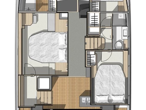 Wynajem łodzi Marsh Harbour tanio Fountaine Pajot MY5