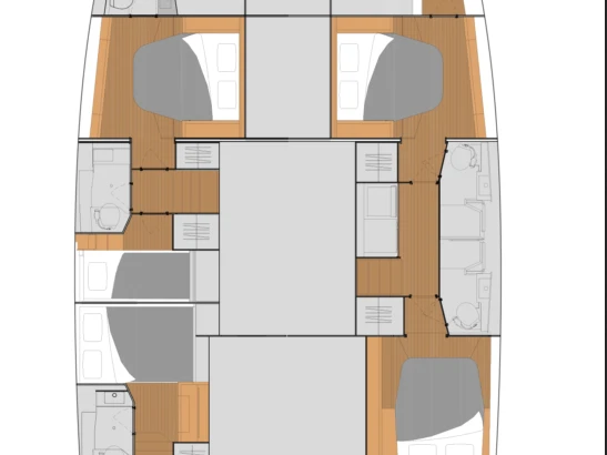 Wynajem Katamaran w Marsh Harbour - Fountaine Pajot Tanna 47