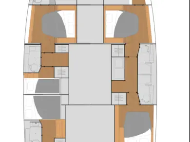 Wynajem Katamaran w Marsh Harbour - Fountaine Pajot Tanna 47