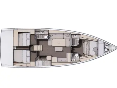 Dufour Dufour 470 między profesjonalistami a osobami prywatnymi w Marsylia