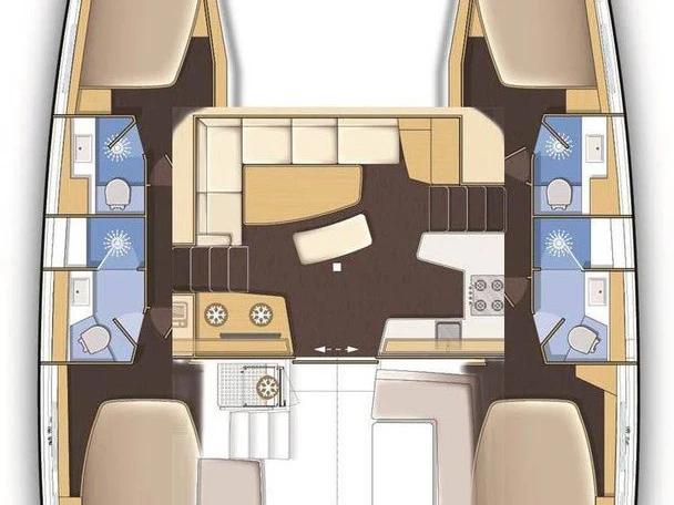 Wynajem w Rogoznica- Lagoon Lagoon 42 na SamBoat