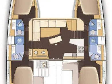 Wynajem w Rogoznica- Lagoon Lagoon 42 na SamBoat