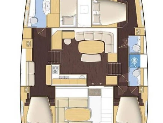 Wynajem Katamaran w Rogoznica - Lagoon Lagoon 421