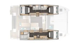 Wynajem łodzi Lagoon Lagoon 43 w Rogoznica na SamBoat 