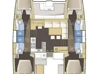 Wynajem Katamaran Lagoon z patentem 