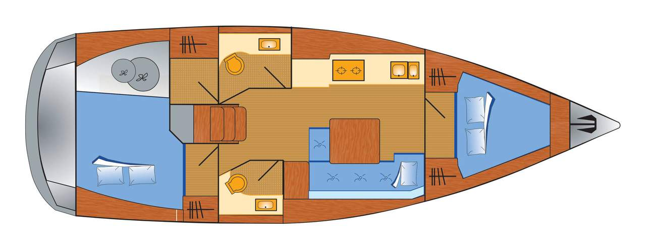 Wynajmij Żaglowiec z lub bez skippera Dufour w Barth