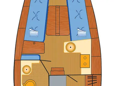 Wynajem łodzi Barth tanio Hanse 315