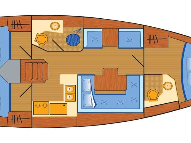 Wynajem łodzi Jeanneau Sun Odyssey 409 w Barth na SamBoat 