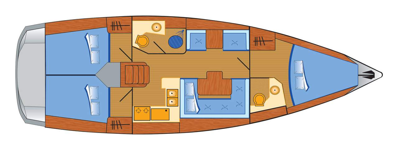 Wynajem łodzi Jeanneau Sun Odyssey 409 w Barth na SamBoat 
