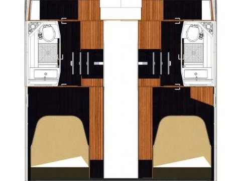 Wynajem łodzi Pomer tanio Fountaine Pajot MY 37