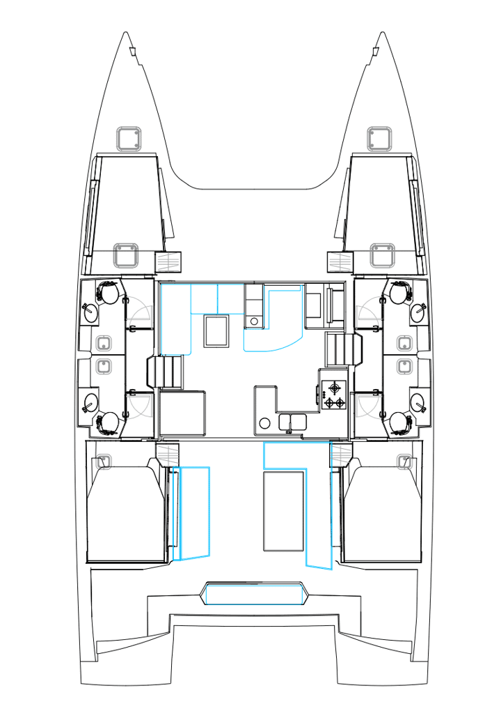 Nautitech Nautitech 46 Fly między profesjonalistami a osobami prywatnymi w Road Town
