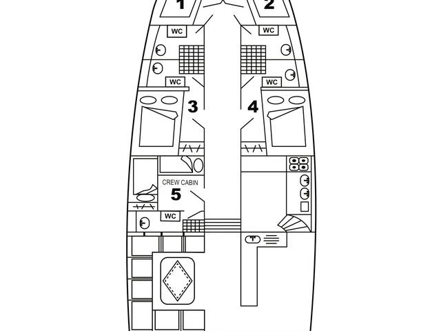 Wynajmij Żaglowiec z lub bez skippera Custom Made w Tivat