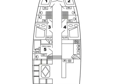 Wynajmij Żaglowiec z lub bez skippera Custom Made w Tivat