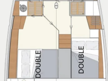 Wynajem Żaglowiec w Gouvia - Hanse Moody 54 DS