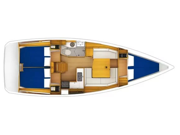 Wynajem Żaglowiec w Lefkáda - Jeanneau Sun Odyssey 389