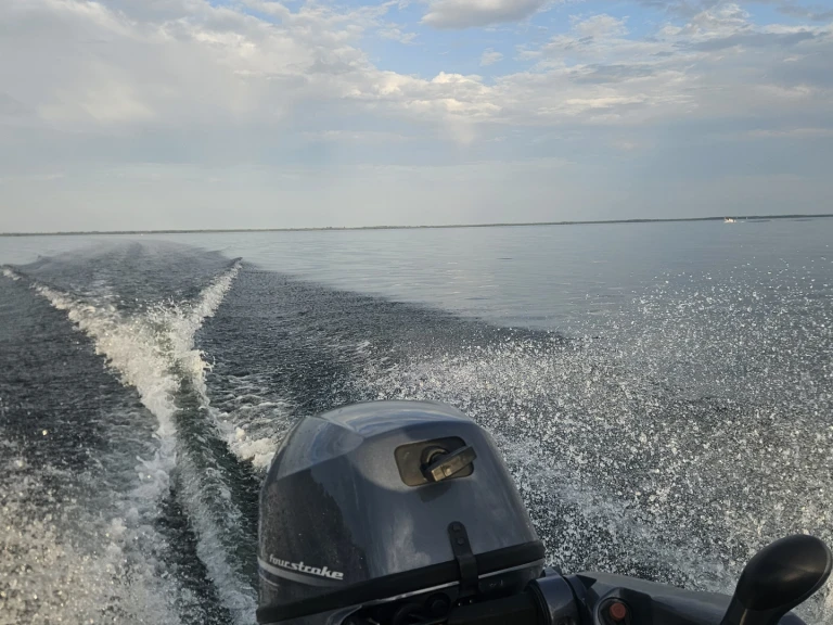 Wynajem Motorówka Boston Whaler z patentem 