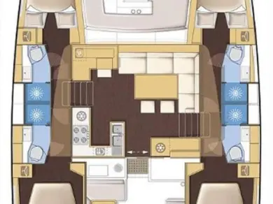 Wynajmij Lagoon Lagoon 450 F w Trogir