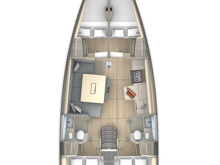 Wynajem łodzi Donji Seget tanio Dufour 41