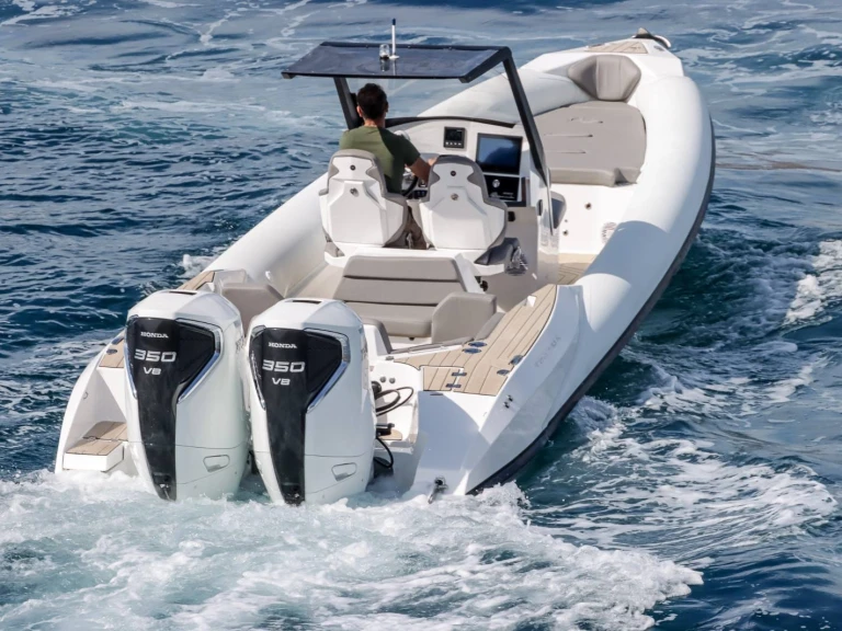 Wynajem łodzi Gouvia tanio Motorboat