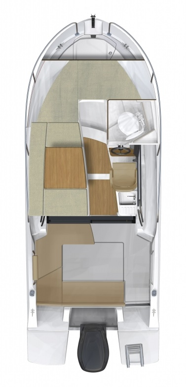 Wynajem łodzi Biograd na Moru tanio Antares 8 OB