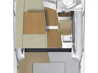 Wynajem łodzi Biograd na Moru tanio Antares 8 OB