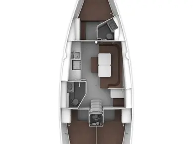 Wynajem Żaglowiec Bavaria z patentem 
