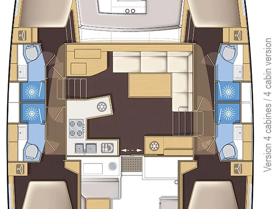 Wynajmij Katamaran z lub bez skippera Lagoon w Zadar