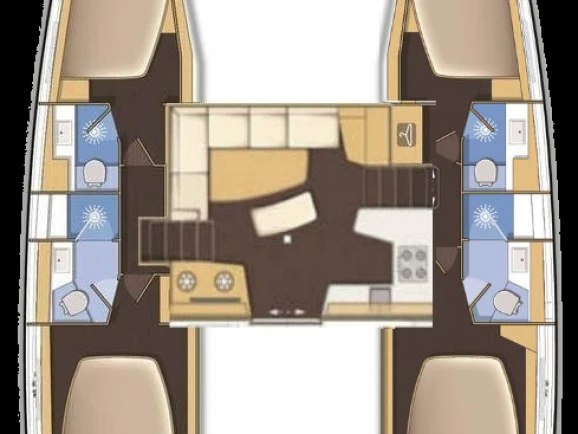 Wynajem w Gouvia- Lagoon Lagoon 42 na SamBoat