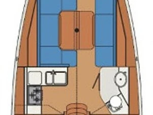 Wynajem Żaglowiec w Biograd na Moru - Cobra Yachts Cobra 38