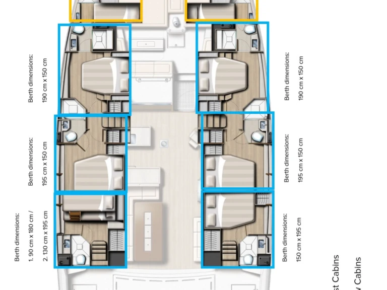 Wynajmij Katamaran z lub bez skippera Bali w Kaštela