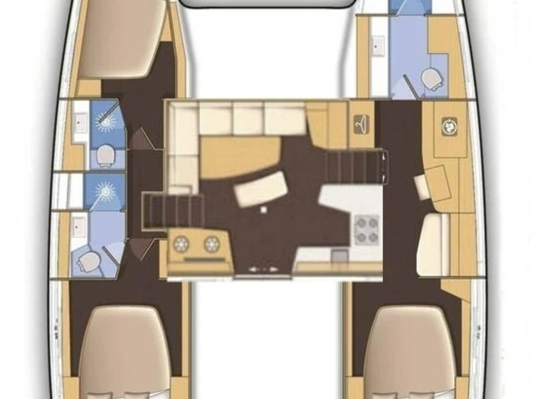 Wynajmij Katamaran z lub bez skippera Lagoon w Kaštela