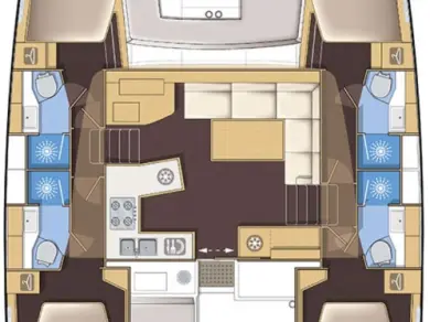 Wynajmij Lagoon Lagoon 450 F w Kaštela