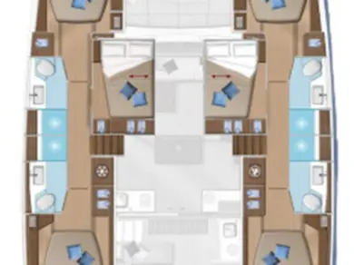 Wynajem Katamaran w Kaštela - Lagoon Lagoon 50