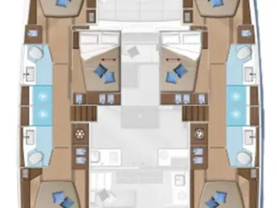 Wynajem łodzi Lagoon Lagoon 50 w Kaštela na SamBoat 