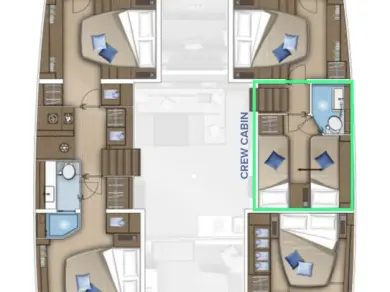 Wynajmij Lagoon Lagoon 55 w Kaštela