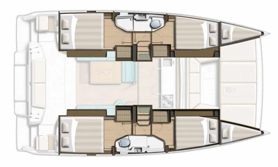 Wynajmij Katamaran z lub bez skippera Bali w Zadar