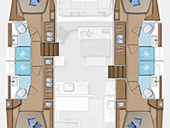 Wynajmij Katamaran z lub bez skippera Lagoon w Alimos