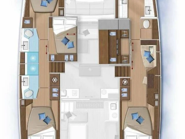 Wynajem w Road Town- Lagoon Lagoon 50 na SamBoat