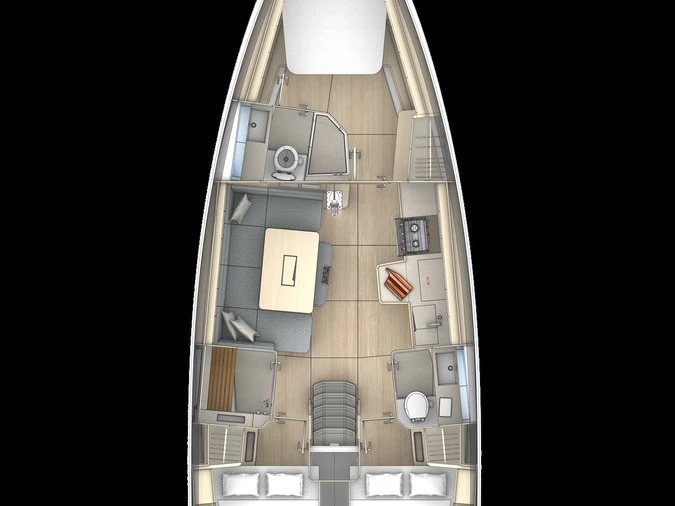 Wynajem Żaglowiec w Frenchtown - Dufour Dufour 430