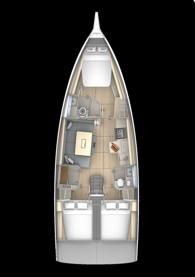 Wynajem Żaglowiec w Frenchtown - Dufour Dufour 430