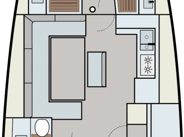 Wynajem łodzi Frenchtown tanio Dufour 470
