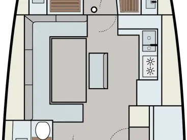 Wynajem łodzi Frenchtown tanio Dufour 470