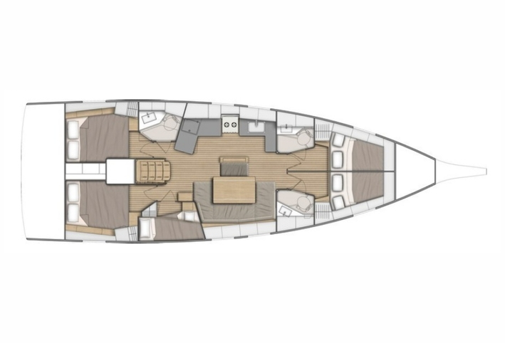 Wynajmij Bénéteau Oceanis 46.1 w Goecek