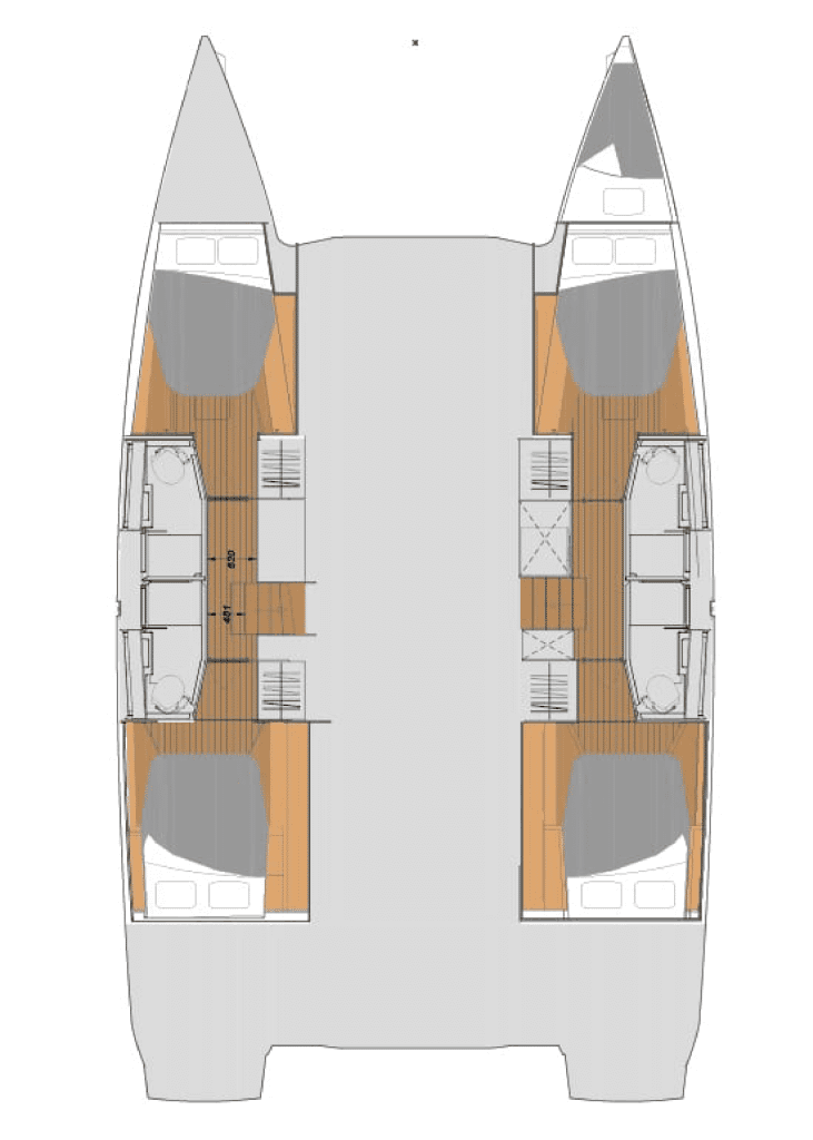 Wynajmij Fountaine Pajot Elba 45 w Road Town