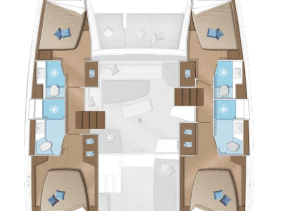 Wynajem w Road Town- Lagoon Lagoon 42 na SamBoat